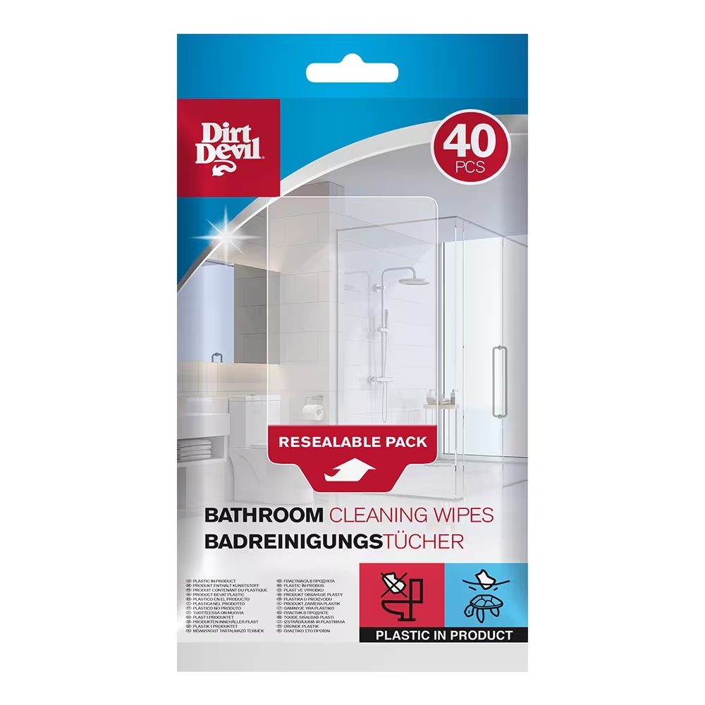 Dirt Devil Cleaning Wipes bathroom 40 pcs DDWIPBAT