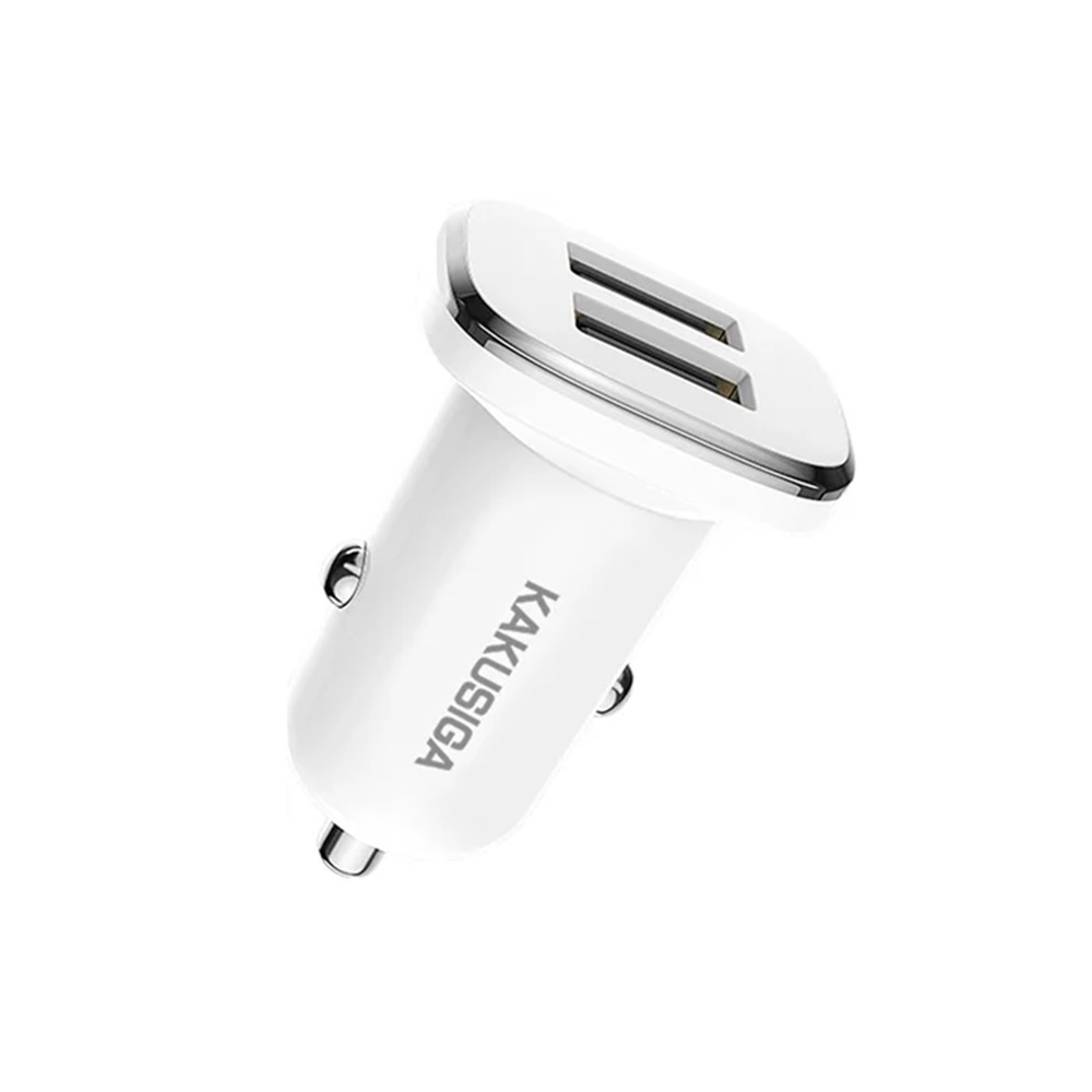 Ksiga Car Charger 2.4A KSC-565 Ruitu, White