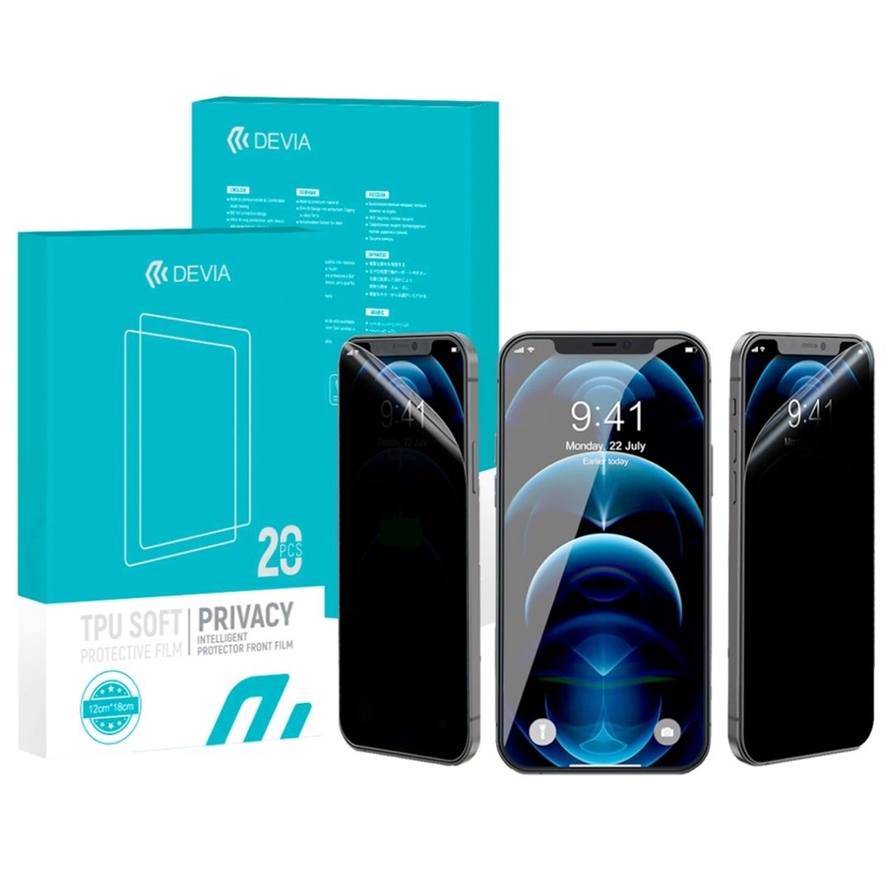 Devia Intelligent Tpu Soft Privacy Protector Front Film 0,18mm (20Pcs) 