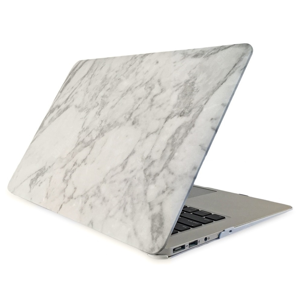 Helmet Hardshell for Macbook Air 13" (2017), Marble Silver