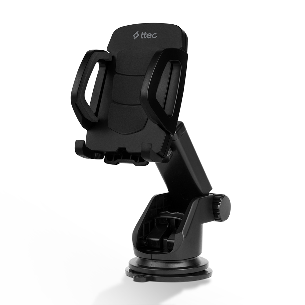 ttec Car Holder Suction Cup Flex Grip Comfort, Black