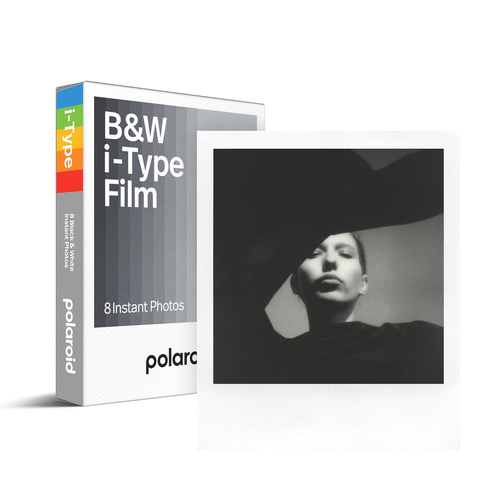 Polaroid B&W i-Type Film for Now series 8 sheets