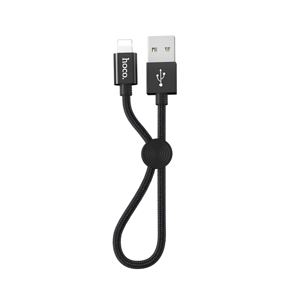 Hoco Cable USB to Lightning X35 Premium 2.4A 0.25m, Black