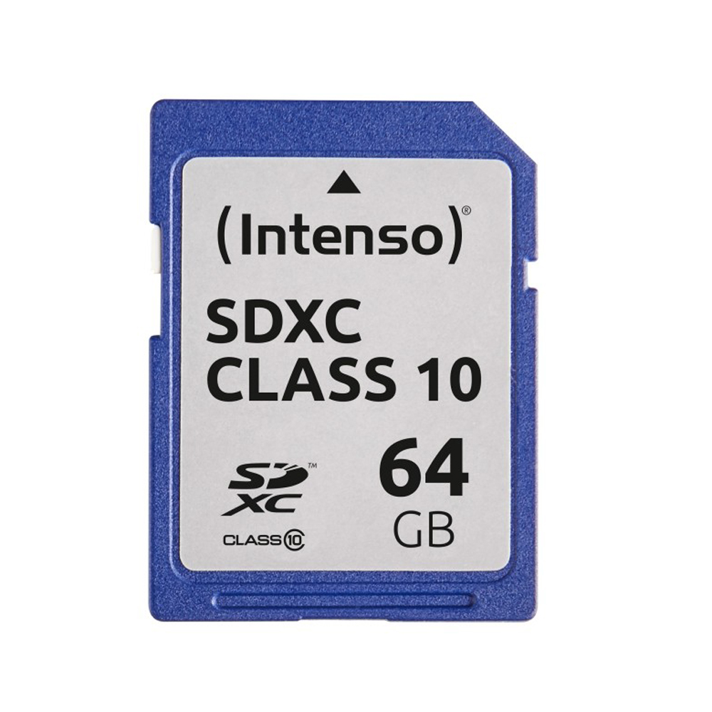 Intenso® Secure Digital Cards SD, 64 GB, Class 10