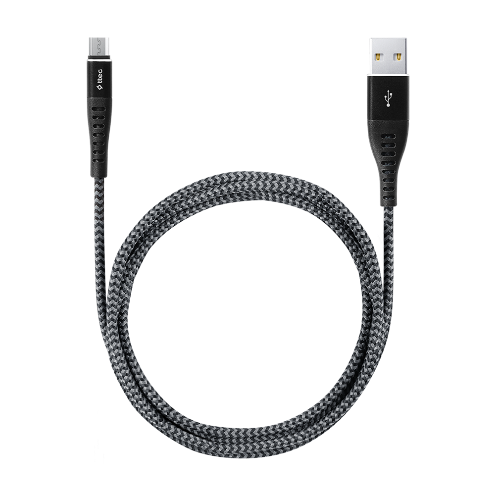 ttec Cable USB to Micro USB 2.4A (1.5m) Extreme, Black