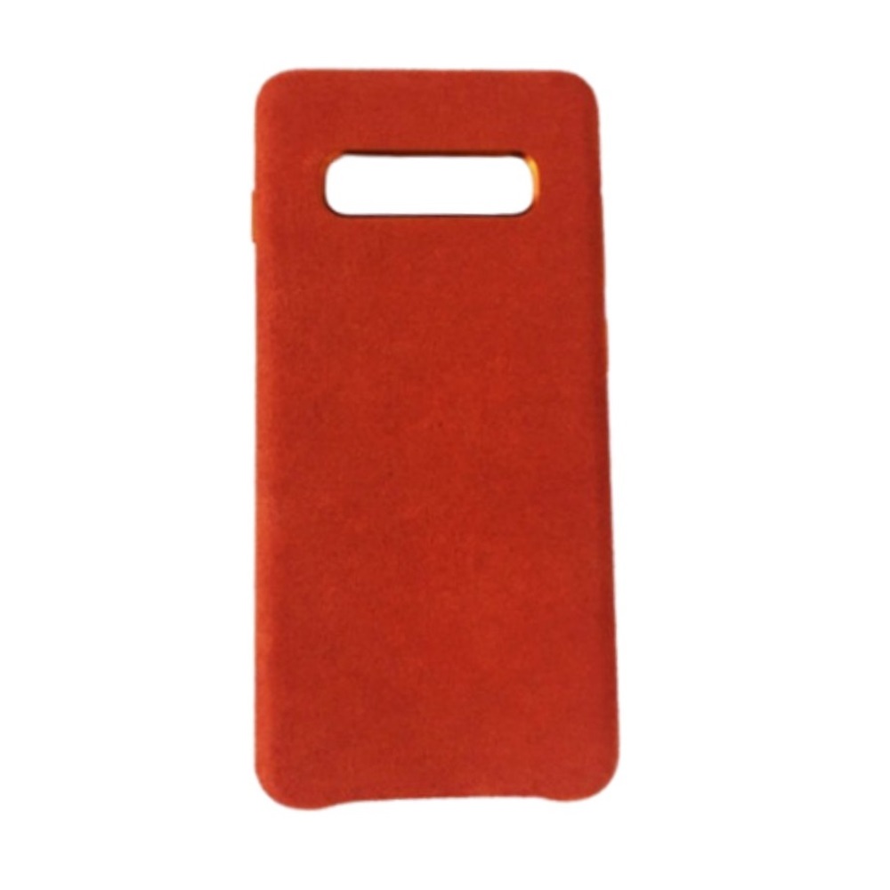 Helmet Case Alcantara V2 Samsung S10+, Red