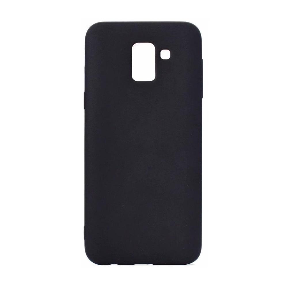 Helmet Case TPU Suede Samsung J6 (2018), Black
