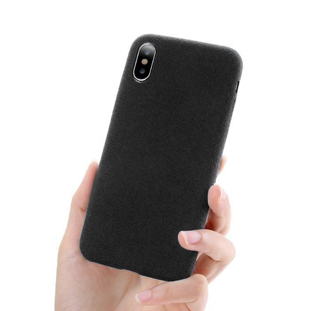 Helmet Case TPU Suede Samsung A6 (2018), Black