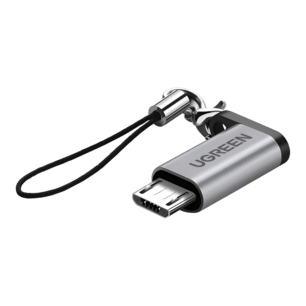 UGREEN Adapter Type-C 2.0 to Micro USB 2.0, up to 480 Mbps US282, Gray