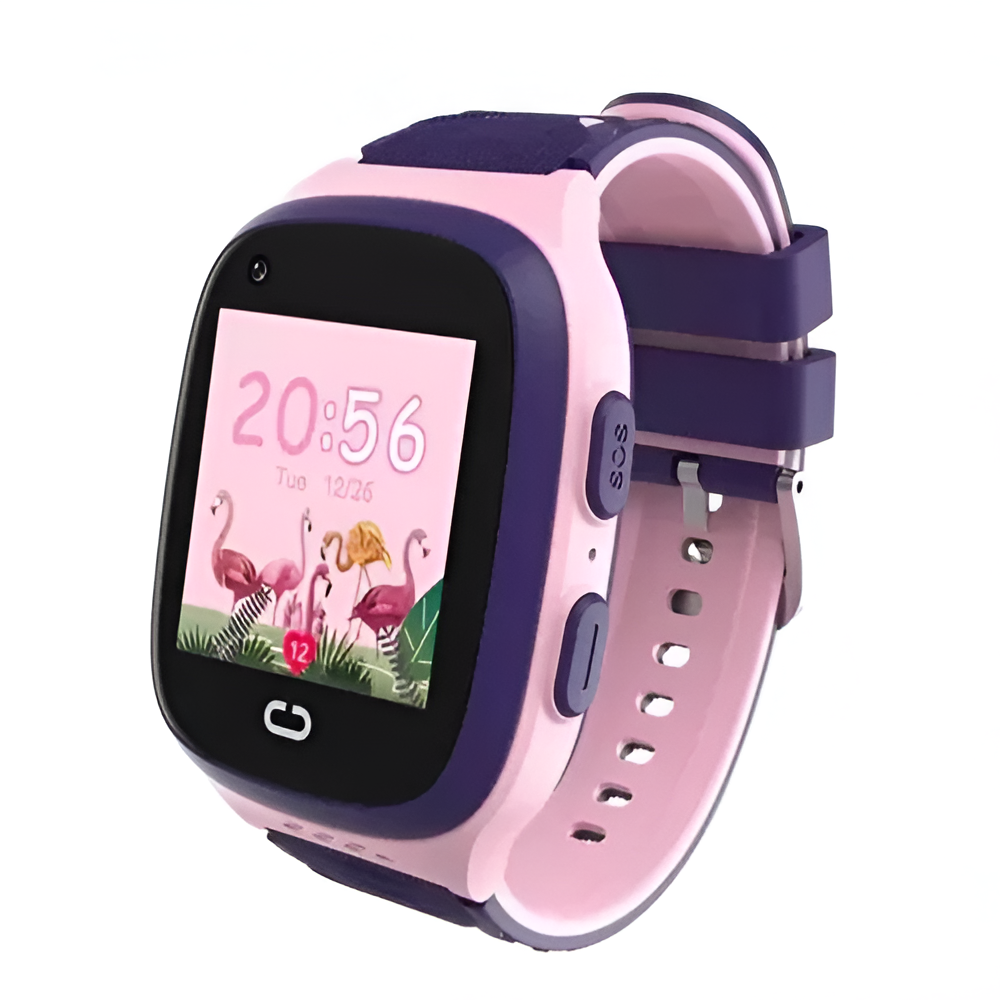 Helmet Smart Kids Watch 4G-LT31, Pink