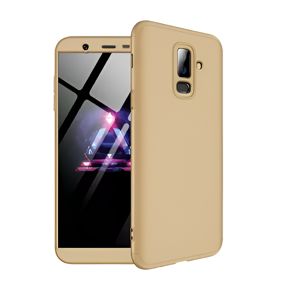 Helmet Case Hard Samsung A6 Plus (2018), Gold