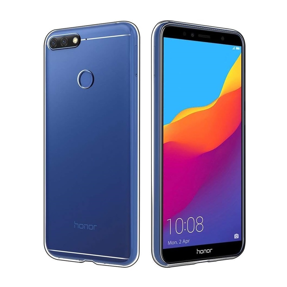 Helmet Case TPU Soft Huawei Y6 (2018), Clear