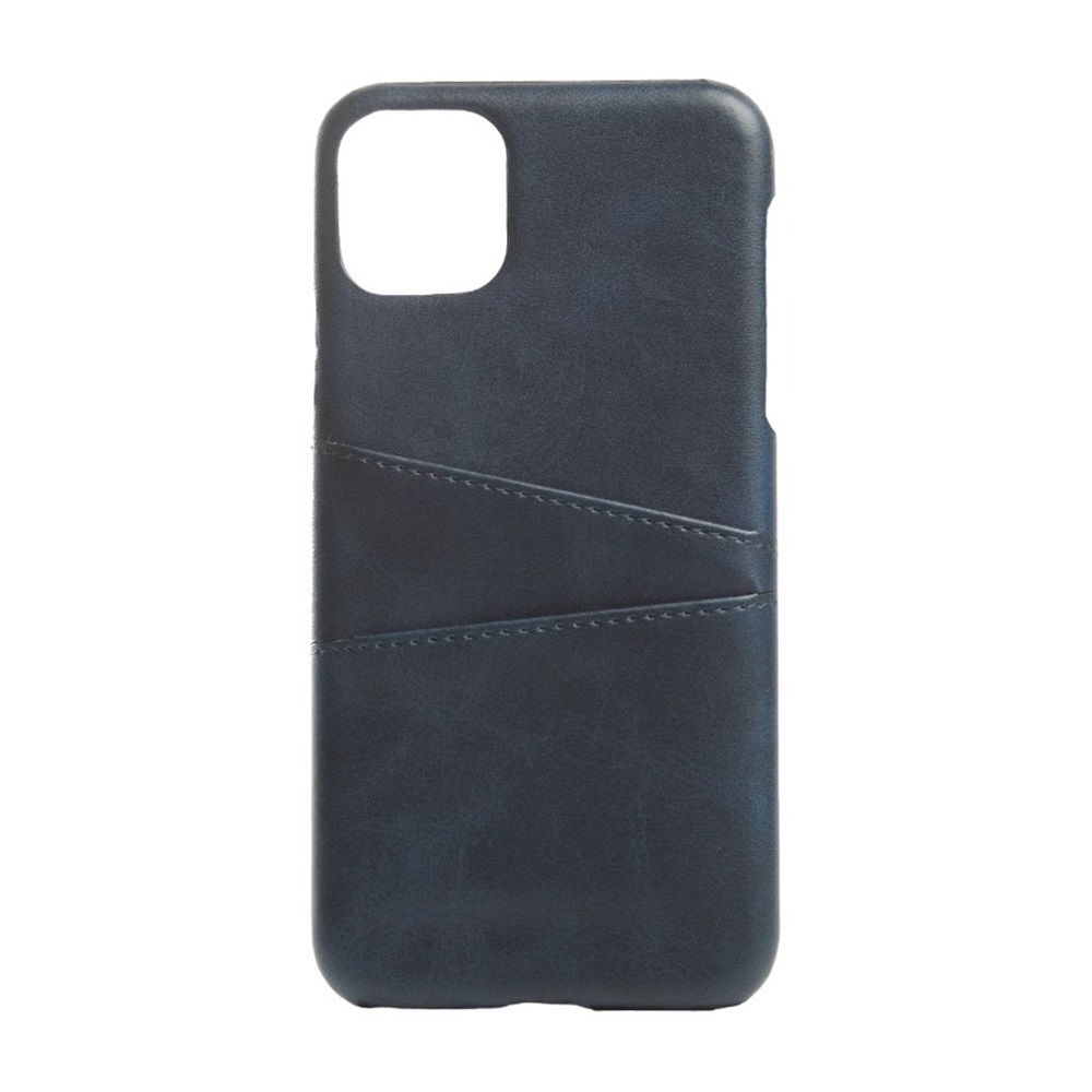 Helmet Case Leather with Pocket iPhone 11, Blue