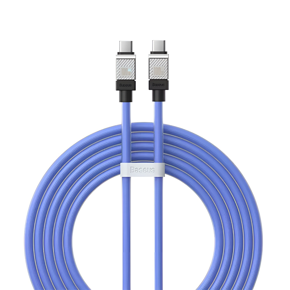 Baseus Cable CoolPlay Series Type-C to Type-C 5A 100W 2m, Blue
