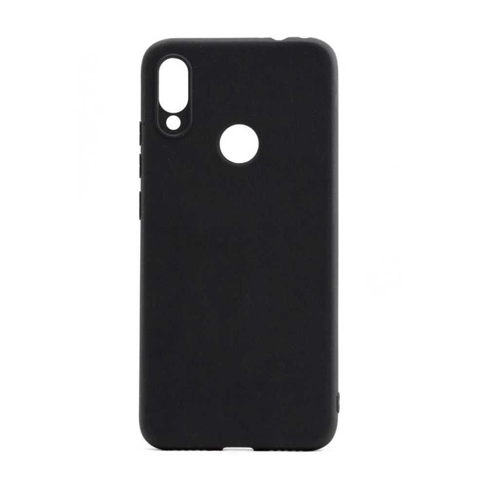 Helmet Case TPU Matte Xiaomi Redmi Note 7, Black