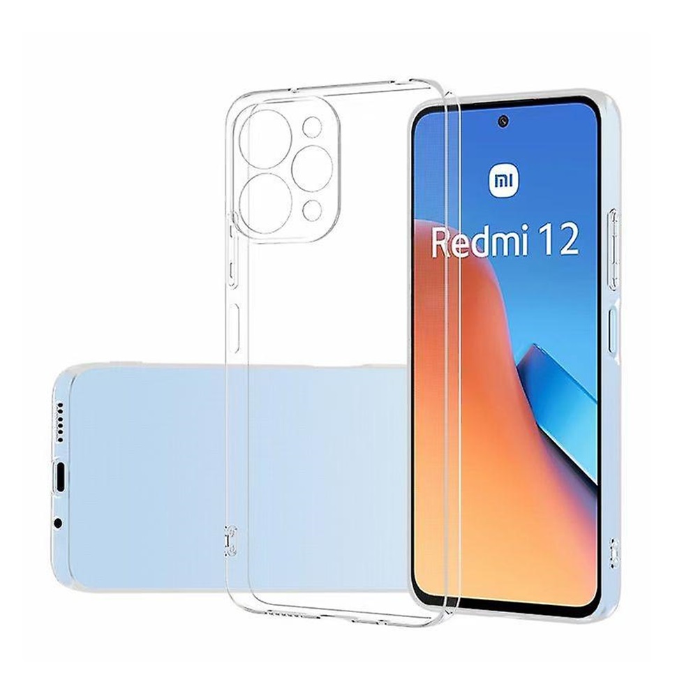 Helmet Case TPU Soft Redmi 12, Clear