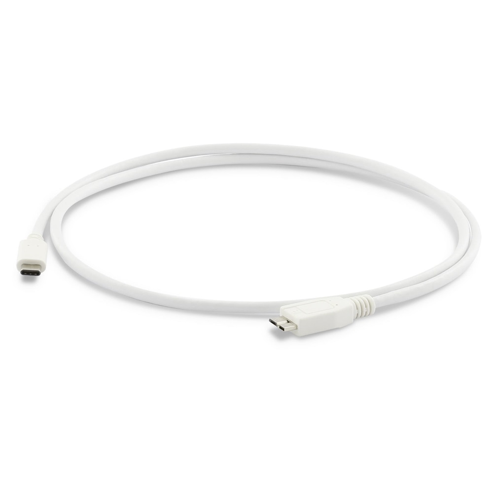 LMP USB-C (m) to USB 3.0 micro-USB (m) cable, 10G/5A with E-Mark, 1 m, White