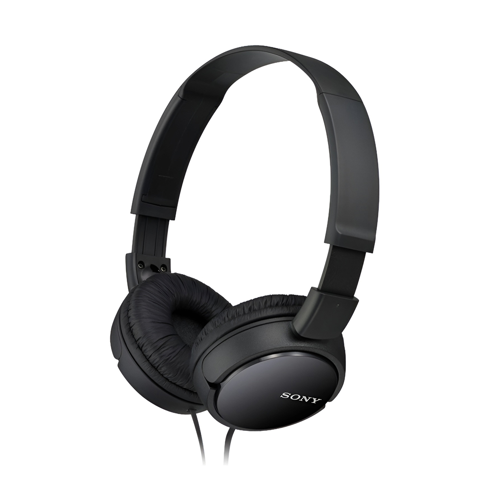 SONY On-Ear Headphones with MIC 3.5mm MDR-ZX110AP, Black