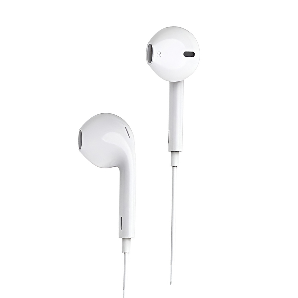 Borofone Half In-Ear Earphones with Mic Type-C BM27, White