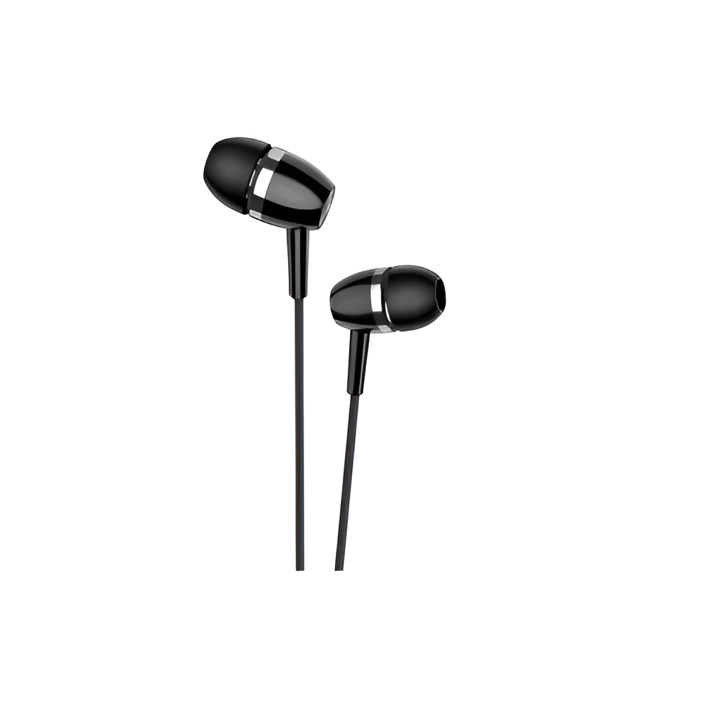 Ksiga Earphones 3.5mm with Mic Jiaxuan KSC-659, Black
