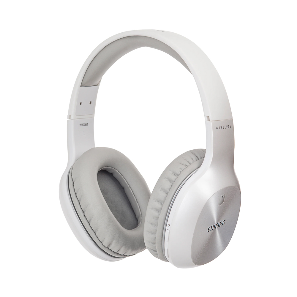 Edifier On-ear Headphones with Mic Bluetooth W800BT Plus, White