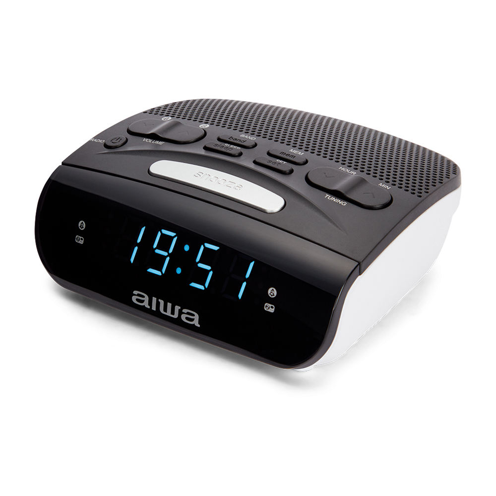 Aiwa Dual Alarm Clock Radio CR-15