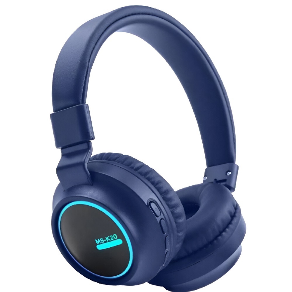 Musen Wireless Headphones on ear MS-K20, Blue