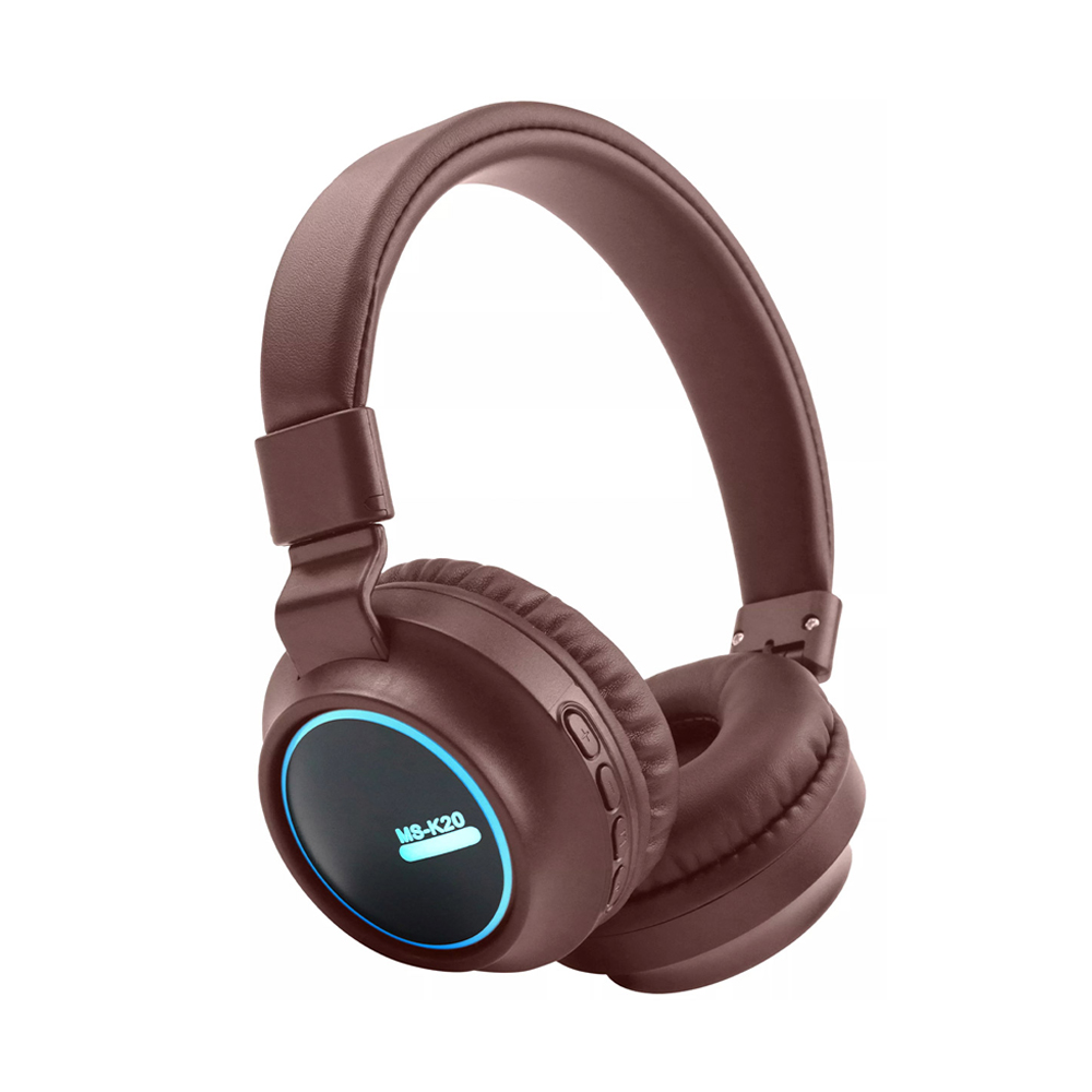 Musen Wireless Headphones on ear MS-K20, Brown