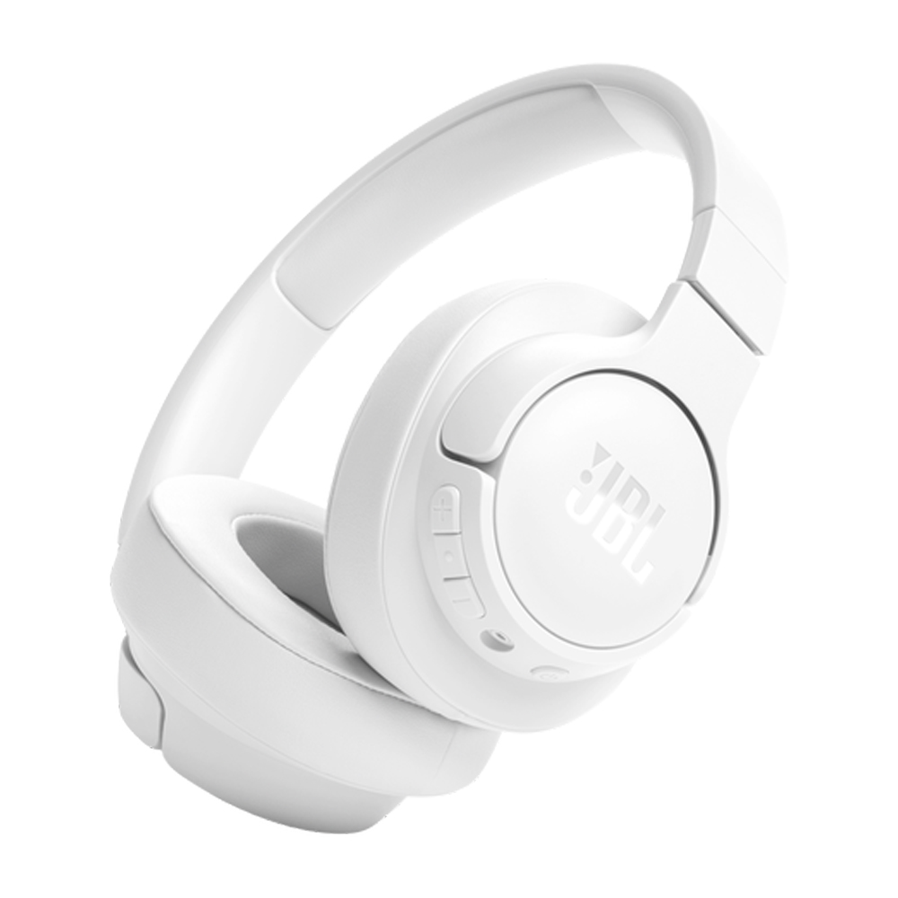 JBL On-Ear Headphones with MIC Bluetooth Tune 720BT, White