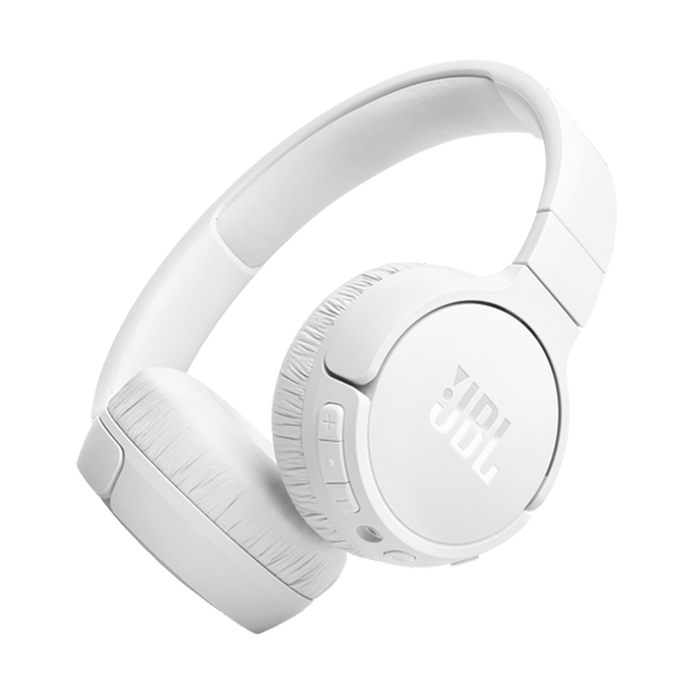 JBL On-Ear Headphones with MIC Bluetooth Tune 670NC, White