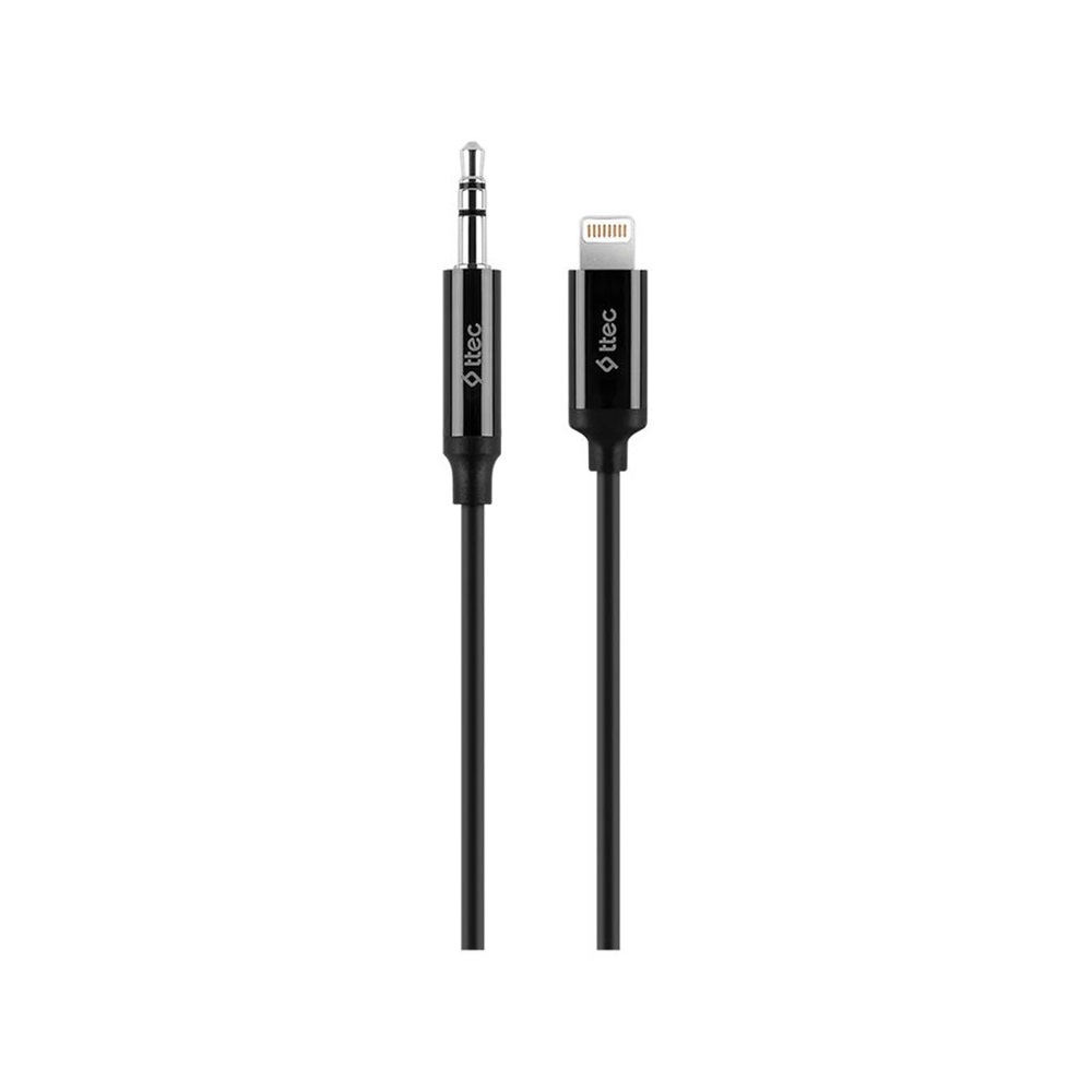 ttec Cable Audio 3.5mm to Lightning (1m), Black