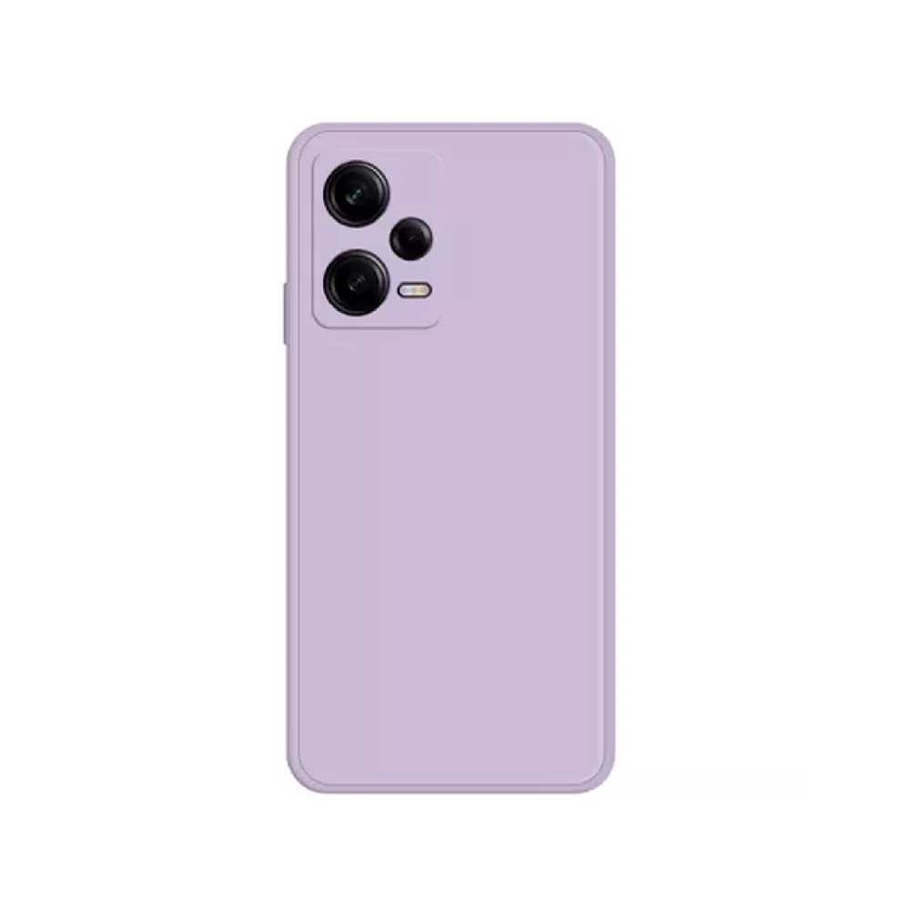 Helmet Case Liquid Silicone Redmi Note 12 Pro 4G, Purple