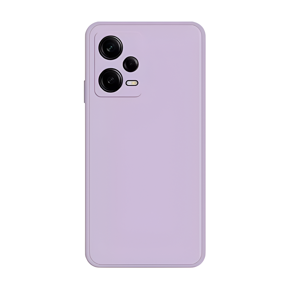 Helmet Case Liquid Silicone Redmi Note 12 Pro 5G, Purple