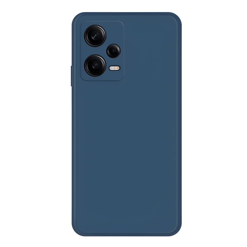 Helmet Case Liquid Silicone Redmi Note 12 Pro 4G, Blue