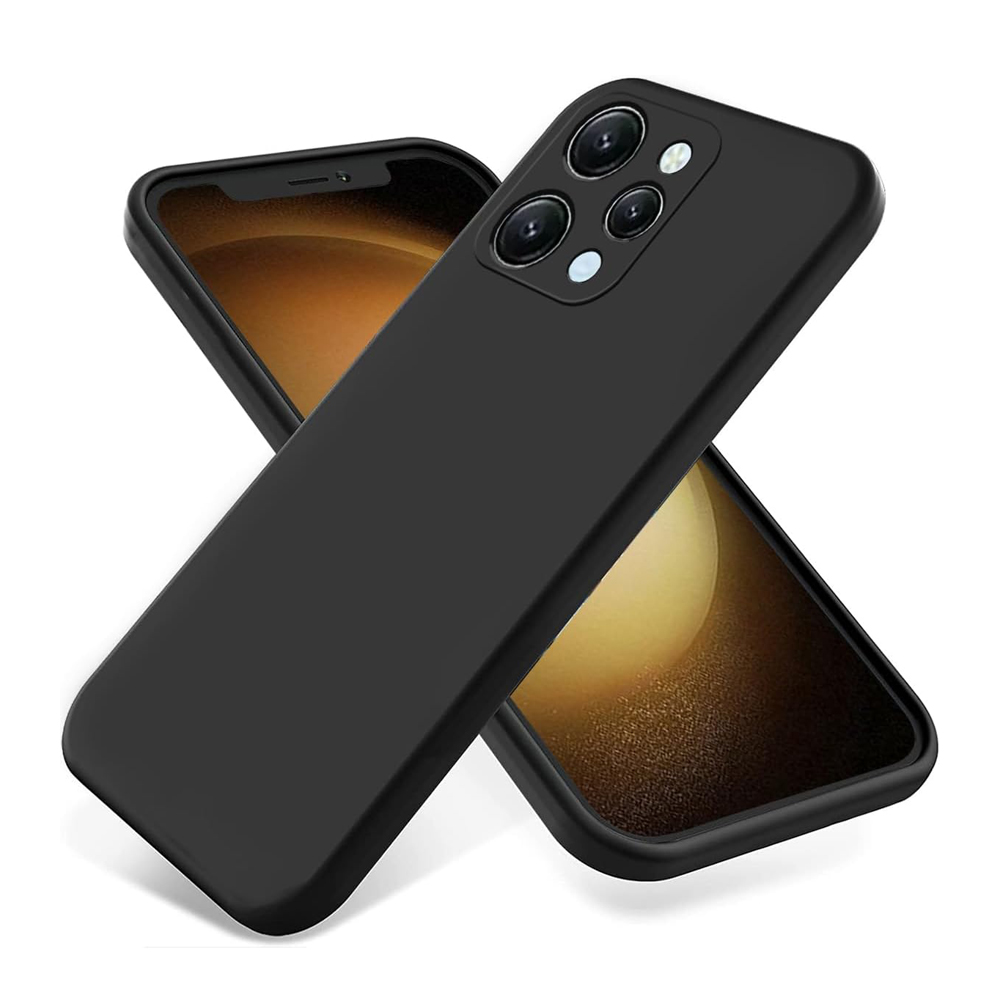 Helmet Case Liquid Silicone Redmi 12, Black