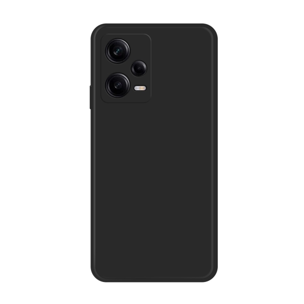 Helmet Case Liquid Silicone Redmi Note 12 5G, Black