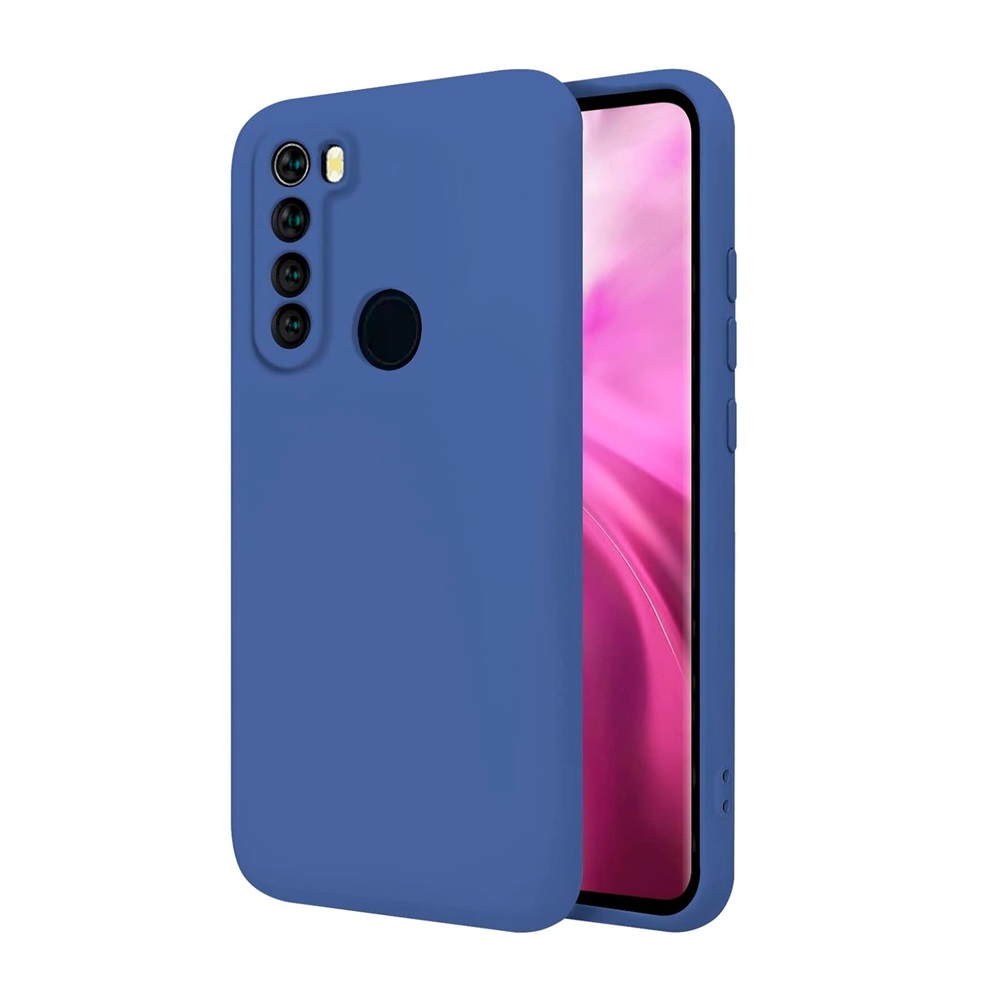 Helmet Case Liquid Silicone Redmi Note 8T, Blue
