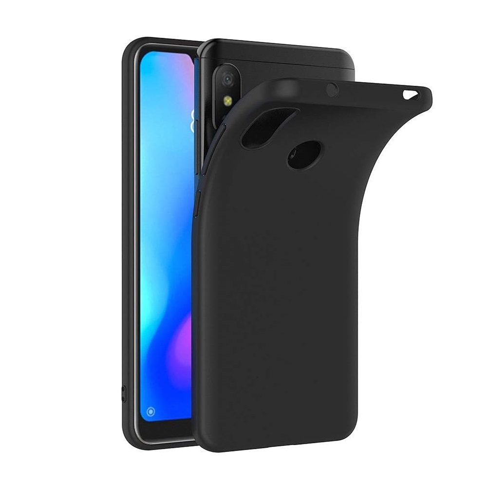 Helmet Case Liquid Silicon Xiaomi Mi A2 Lite, Black