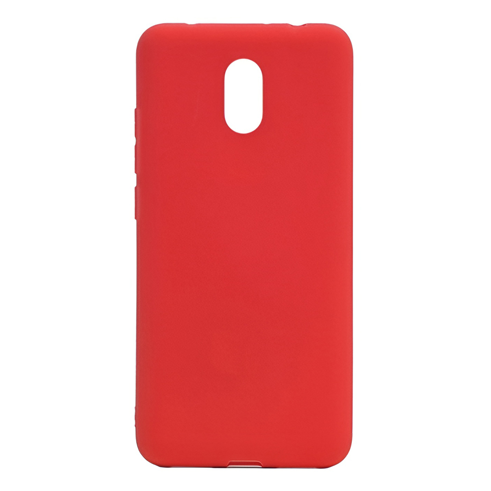 Helmet Case Liquid Silicone Xiaomi Redmi 8A, Red