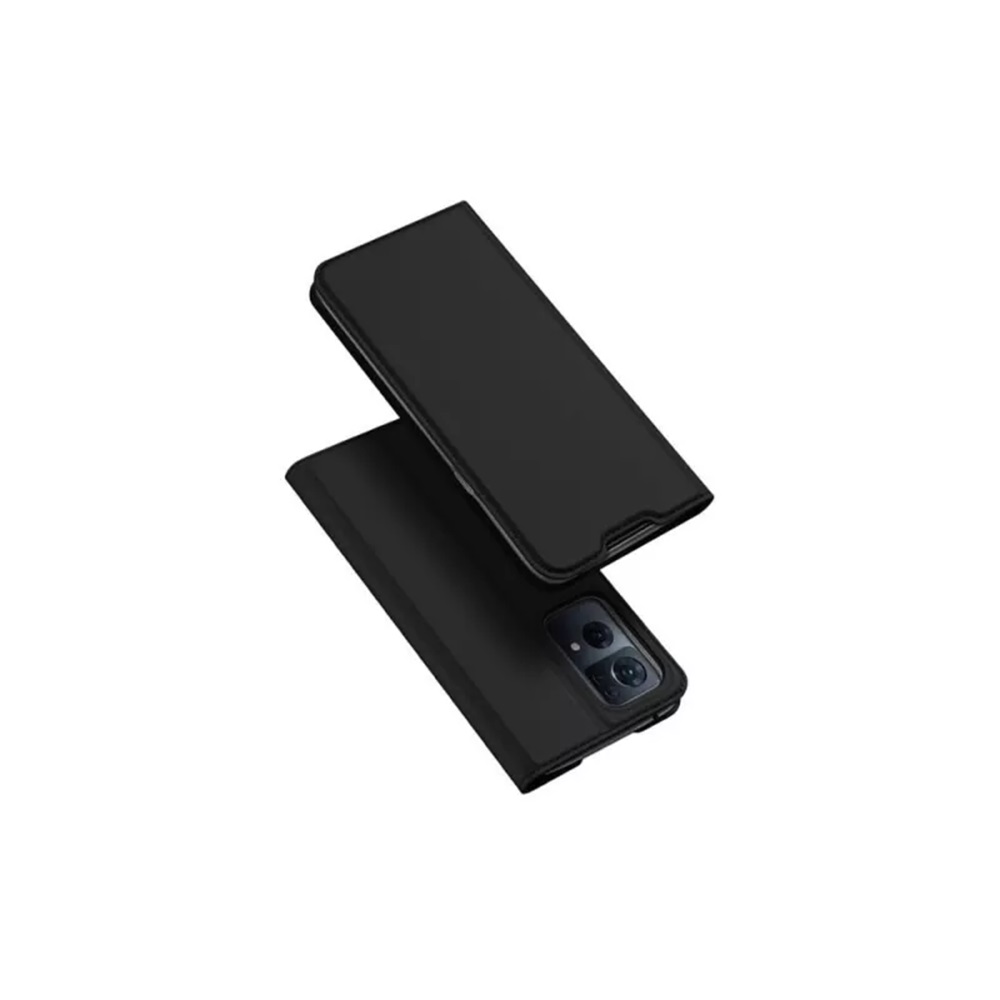 Helmet Case Shell Flip Nylon Oppo Reno 7 4G, Black