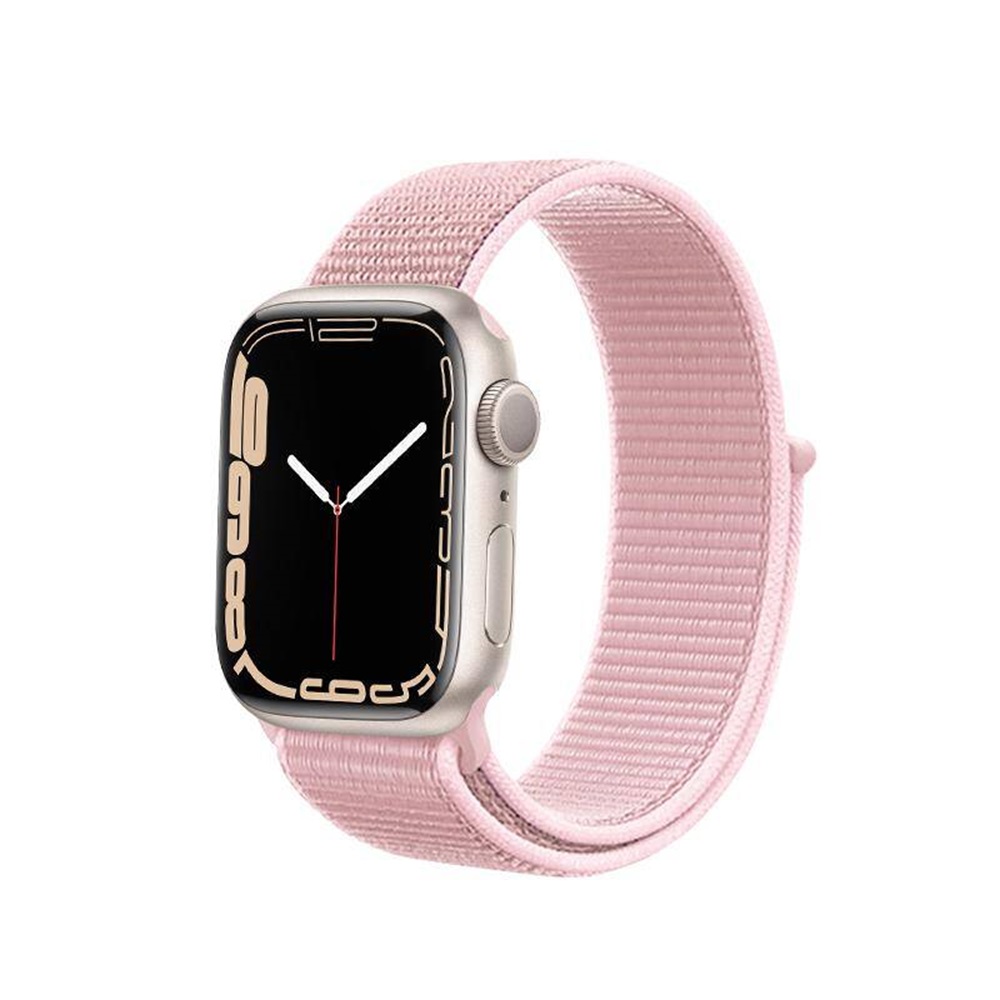 Apple Watch Nylon Loop Strap 38/40/41mm Pink