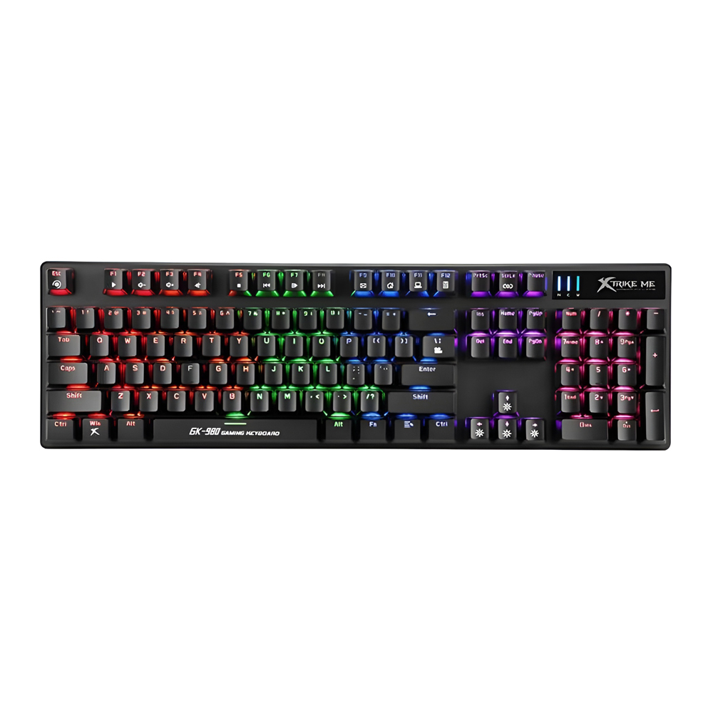 Xtrike Me Keyboard Mechanical GK-980 Wired EN