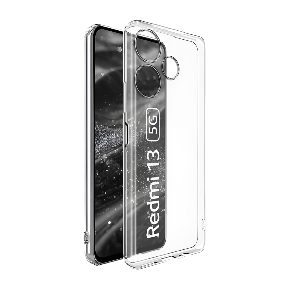 WOO Case Soft TPU Redmi 13, Clear