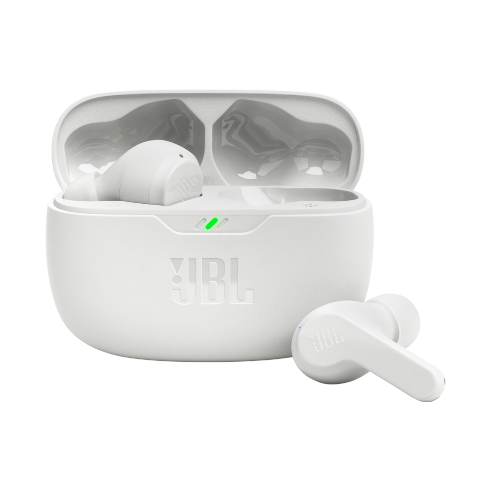 JBL Earphones TWS Wave Beam Earbuds, White