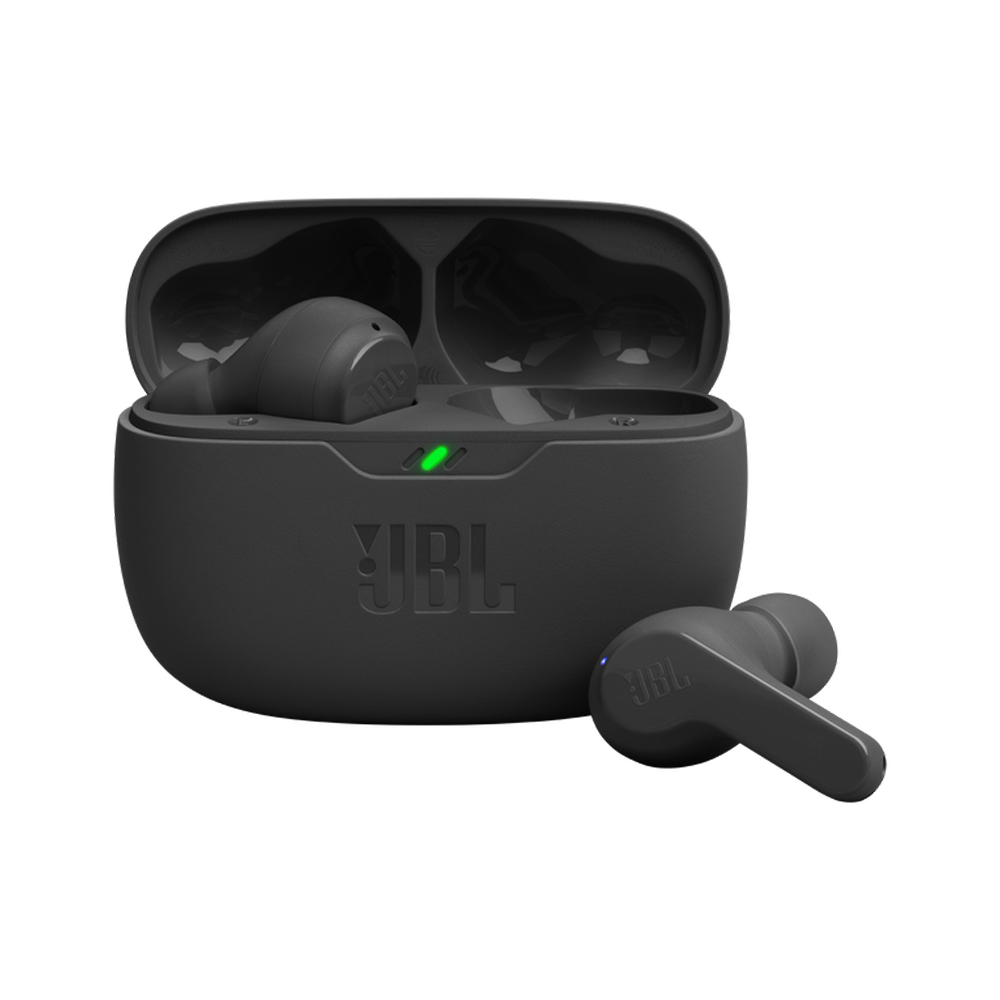 JBL Earphones TWS Wave Beam Earbuds, Black