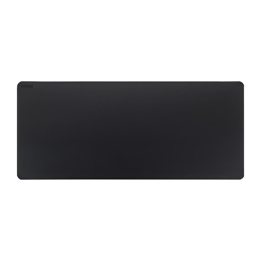 MIIIW Mouse Pad Monochrome leather Size XL (900 x 400 x 2 mm), Black