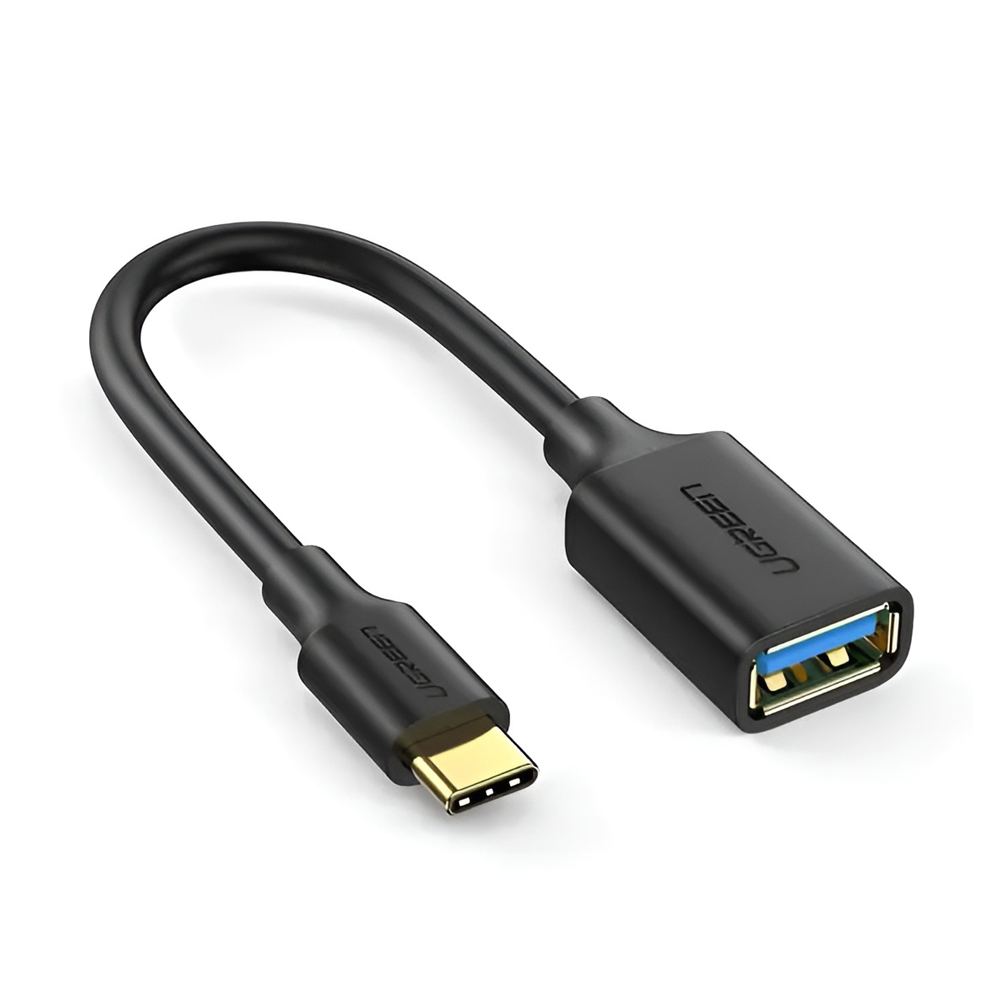 UGREEN Adapter OTG Type-C 3.1 to USB 3.0 0.15M US154, Black