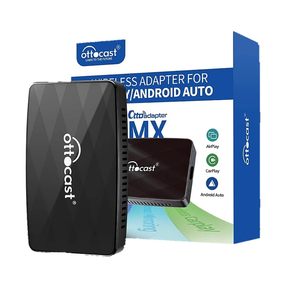OttoAdapter Wireless CarPlay and Android Auto, Screen Mirroring, CA360-B