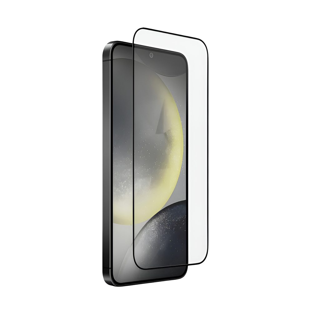 Uniq Glass Screen Protector Optix Vivid Clear for Samsung S24FE, Black