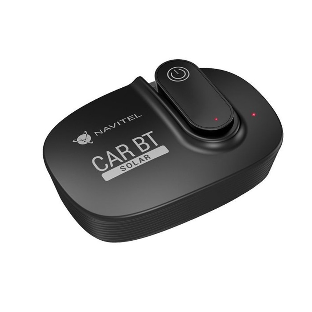 Navitel In-Ear Headset Bluetooth Solar Car, Black (Damaged Box)